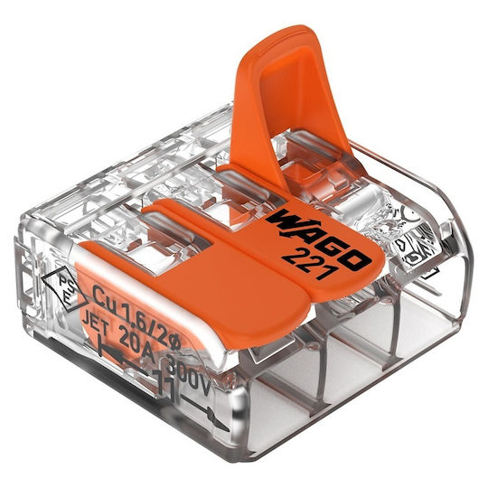 Cleme Wago Slim Myf 3x4mm2 Set 50 Bucăți