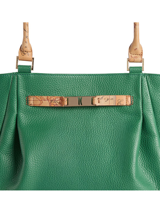 Women's Green Shoulder Bag