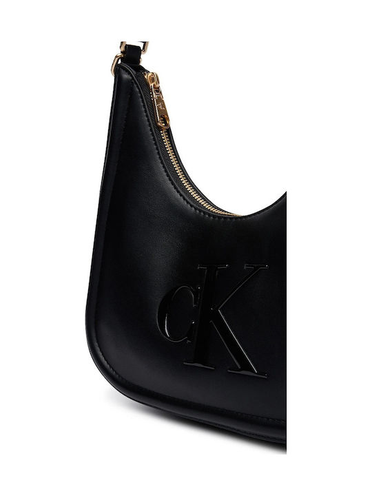 Monogram Women's Shoulder Bag Black