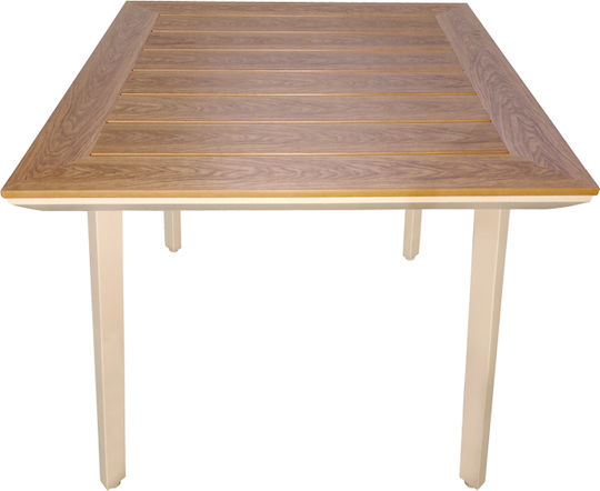 Бар Маса Synergy 80x80x74 Капучино Бар Маса Synergy 80x80x74 Капучино