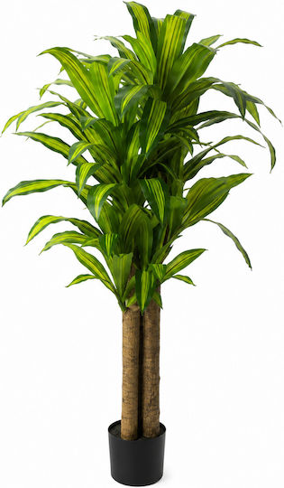 Plantă Artificială Decorativă Tropicală Ghiveci Negru 190cm Interior Plantă Artificială Decorativă Tropicală Ghiveci Negru 190cm Interior