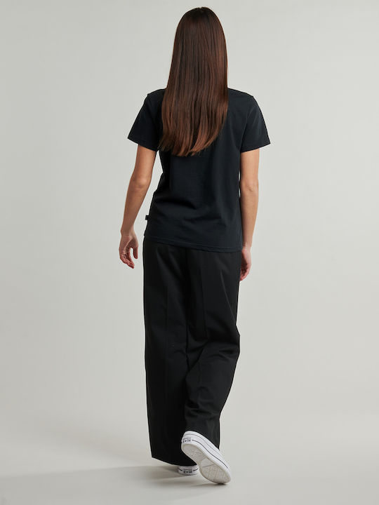 Chuck Patch Tricou Damă Negru