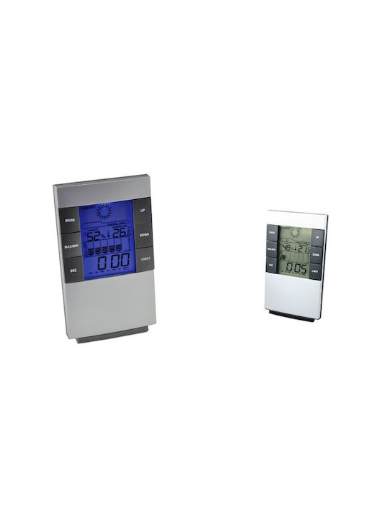 Tischuhr Digital mit Wecker 14990-06050G-003M