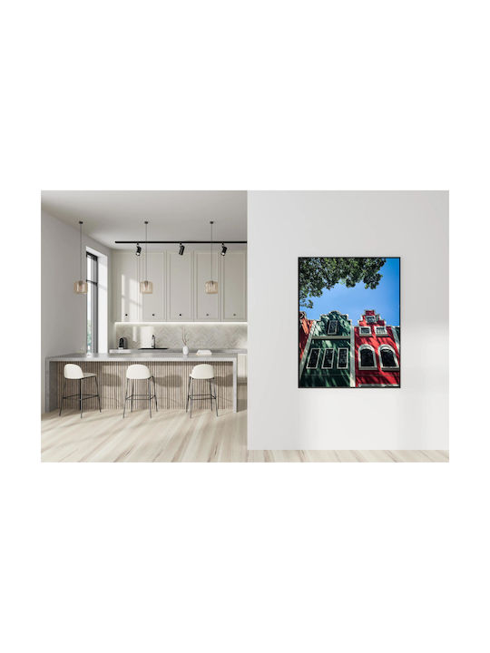 Панел Colorful Buildings Полихромни Сгради 70x100