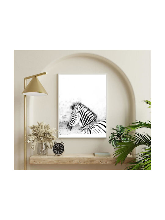 Painting Black White Zebra Black And White Zebra 70x100