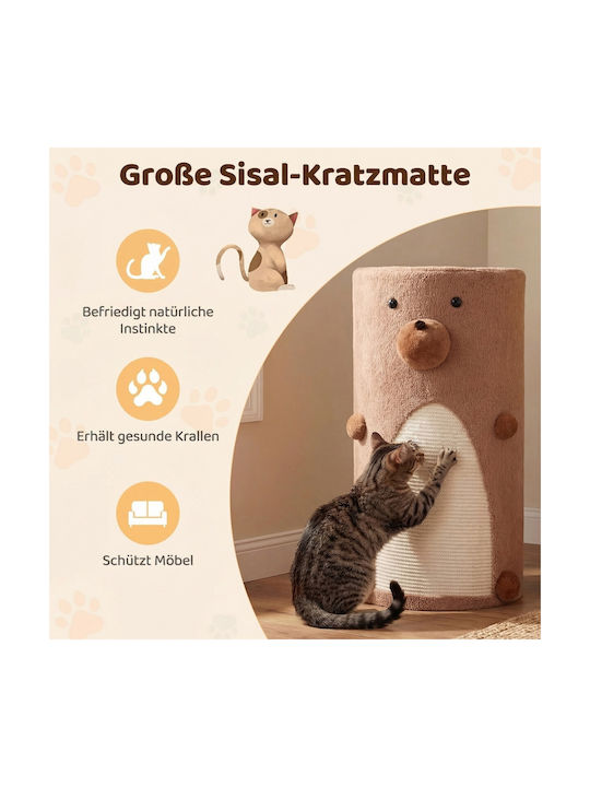Costway Cat Scratching Post 66x35x35cm