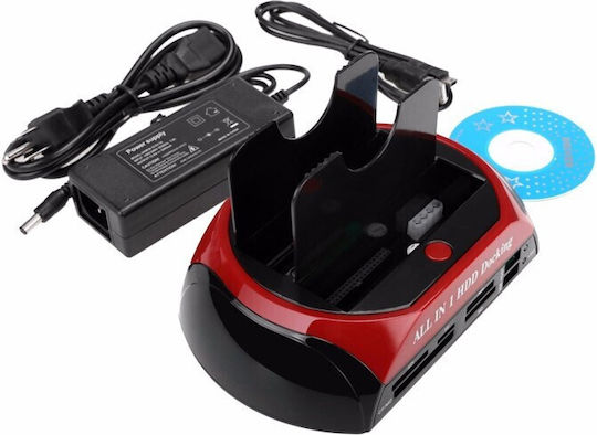 Hard Disk Docking Station for SATA/IDE Drives with USB 2.0 / USB 3.0 / eSATA Connectivity