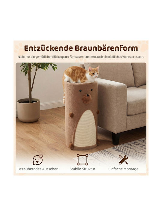 Costway Cat Scratching Post 66x35x35cm