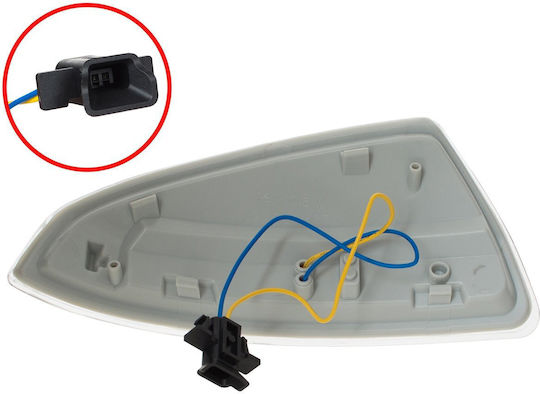 Mercedes W204 C-Klasse 07-11 Links Blinker In Spiegel