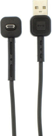 Awei Cablu Micro USB USB 2.0 Unghi (90°) Regular Negru 1m 7241 1 Bucată