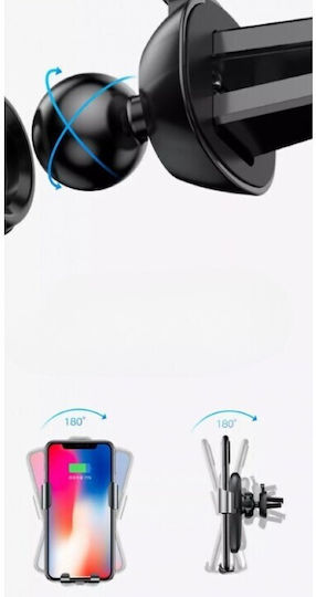 Wireless Car Charger Induction Fast Charge Wuw W2 Black