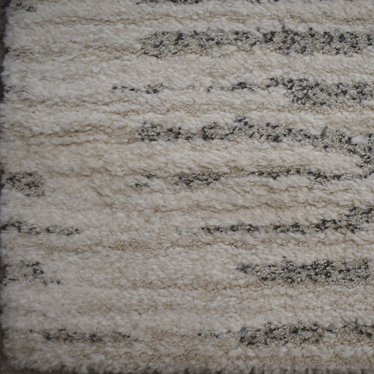 Shaggy Geometric 240x300cm Cream
