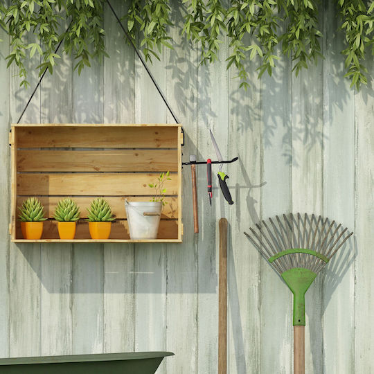Relaxdays Set 2 Long Wall Hooks