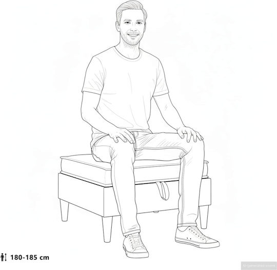 vidaXL Hocker Für Das Wohnzimmer Mit Stauraum Bezogen Mit Samt Dunkelgrau