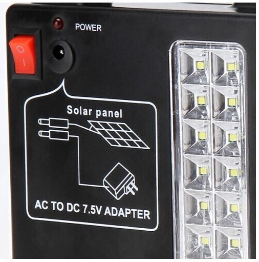 Solar Lighting System with Flash Light and USB Charging
