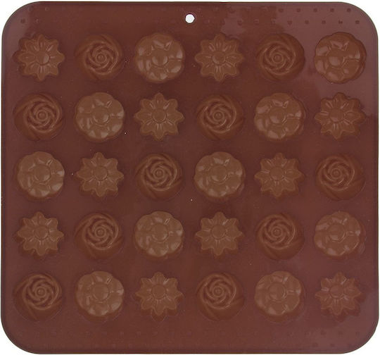Orion Bakeware Tin For Chocolates Made Of Silicone 30 Pieces