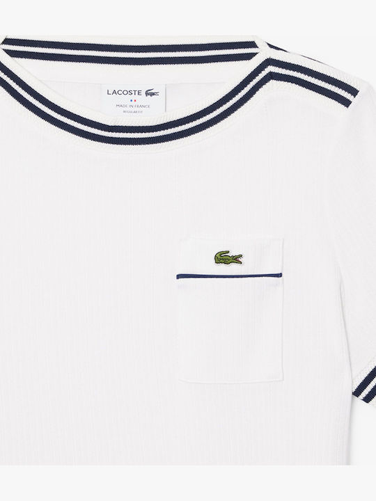 Γυναικείο T-shirt Ριγέ White