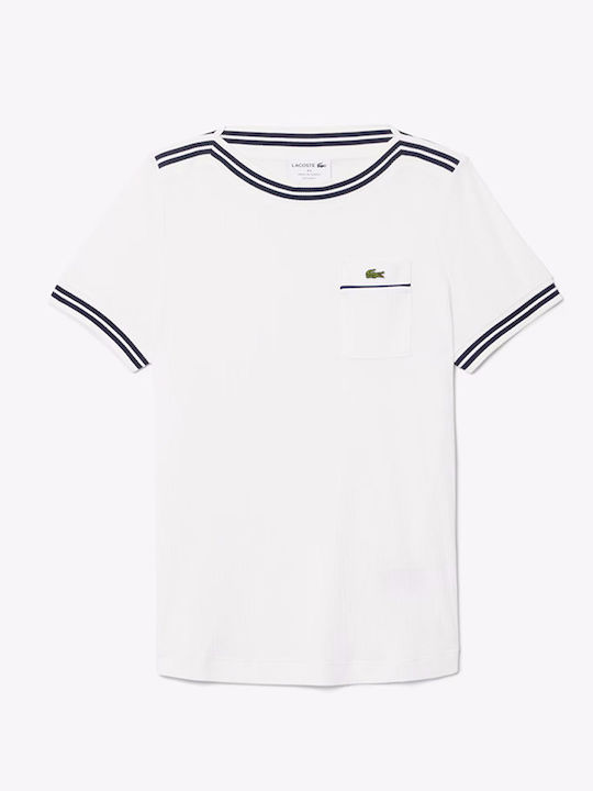 Γυναικείο T-shirt Ριγέ White