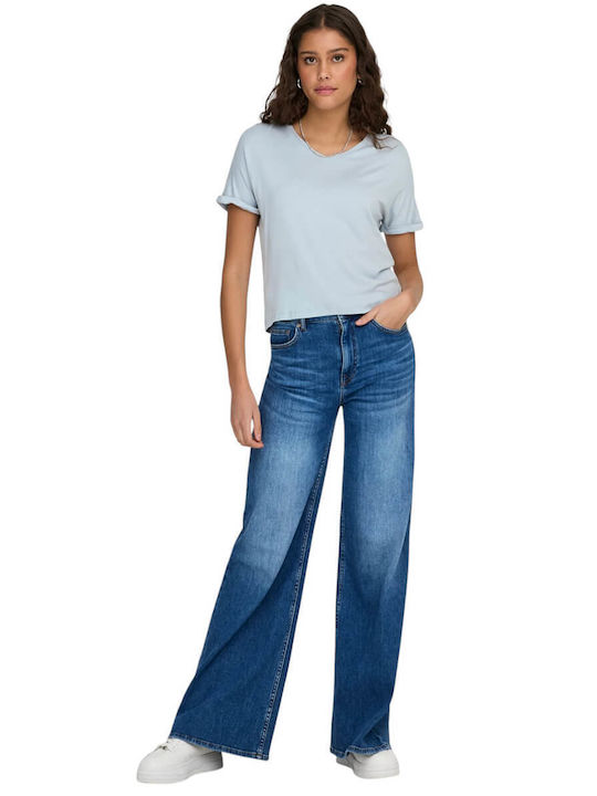 Damen T-shirt Hellblau