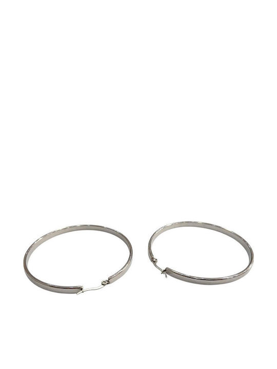 Kalliopi Silver Ohrringe Ohrhänger aus Stahl