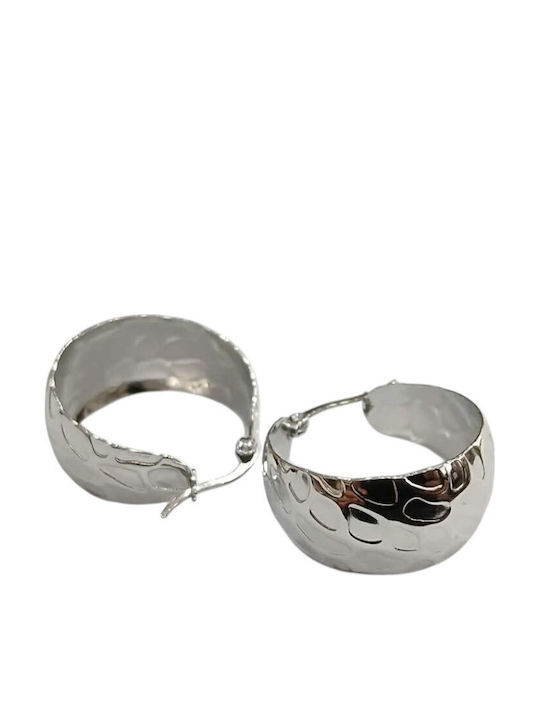 Kalliopi Silver Ohrringe Ohrhänger aus Stahl