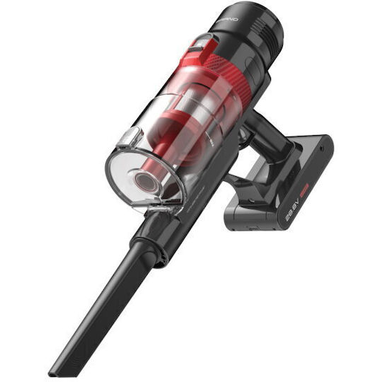 Samus Hurricane 2 Επαναφορτιζόμενη Σκούπα 2 σε 1 Stick & Χειρός 28.8V Κόκκινη