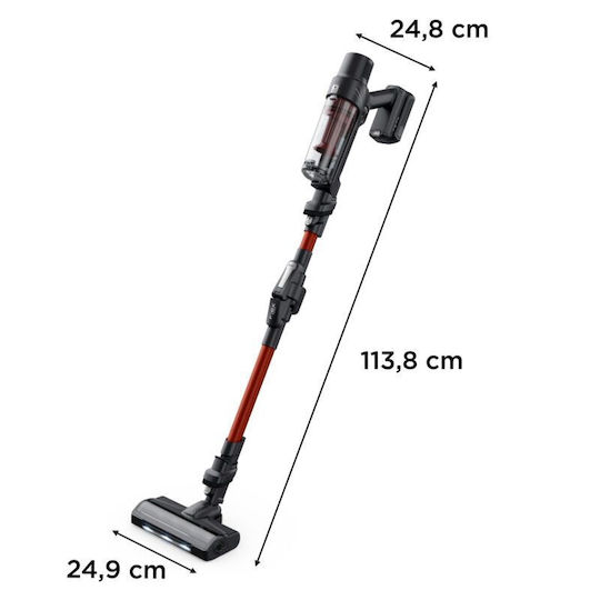 Rowenta X-Pert 7.60 Rechargeable 2 in 1 Stick & Handheld Vacuum 18V Red