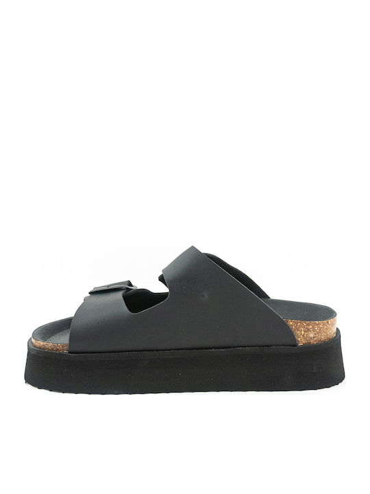 Vibe Sandale Anatomice Damă Negre