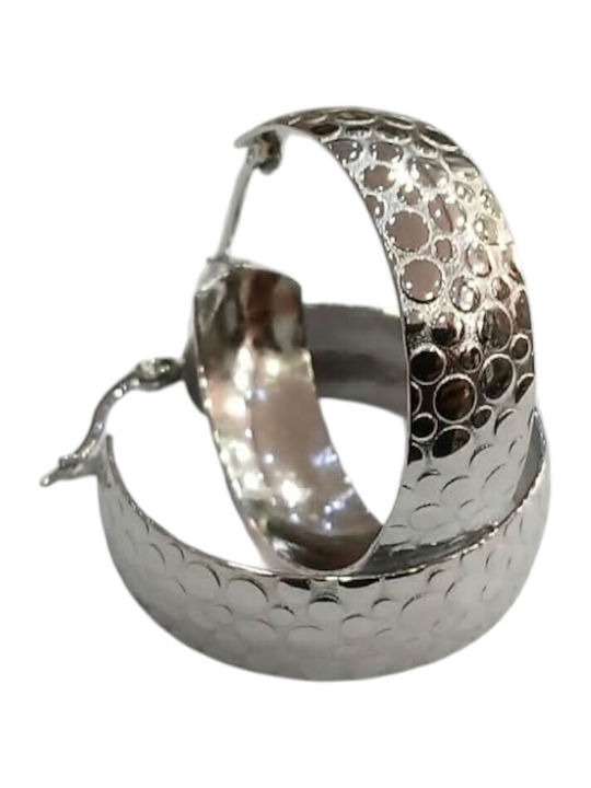Kalliopi Silver Ohrringe Ohrhänger aus Stahl