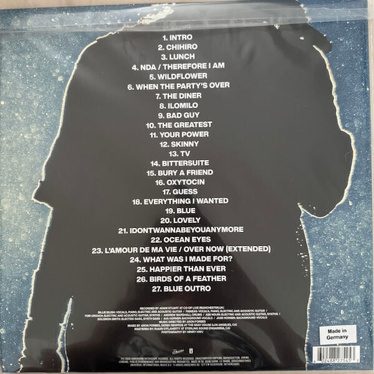 Billie Eilish Hit Me Hard Soft Tour Live Vinyl Vinyl Vinyl All Media