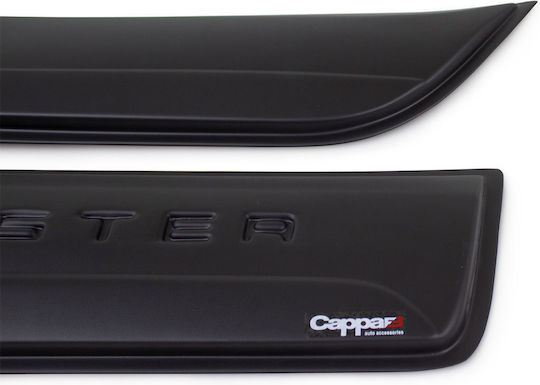 Flares Protective Door Strips Set Black Dacia Duster 2018 To 2023