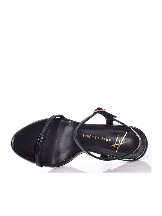 Damen Sandalen Schwarze