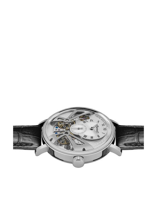 Ingersoll Tennessee Men's Automatic Watch with Black Leather Strap