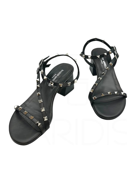 Δερμάτινα Πέδιλα Μαύρα