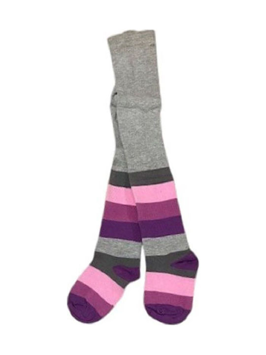 Yanna Ciorapi Pentru Copii Cu Dungi Violet