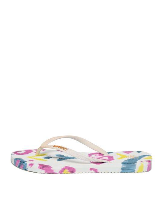 Flip Flops in White Colour