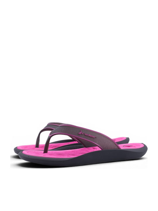 Damen Zehentrenner In Fuchsie Farbe