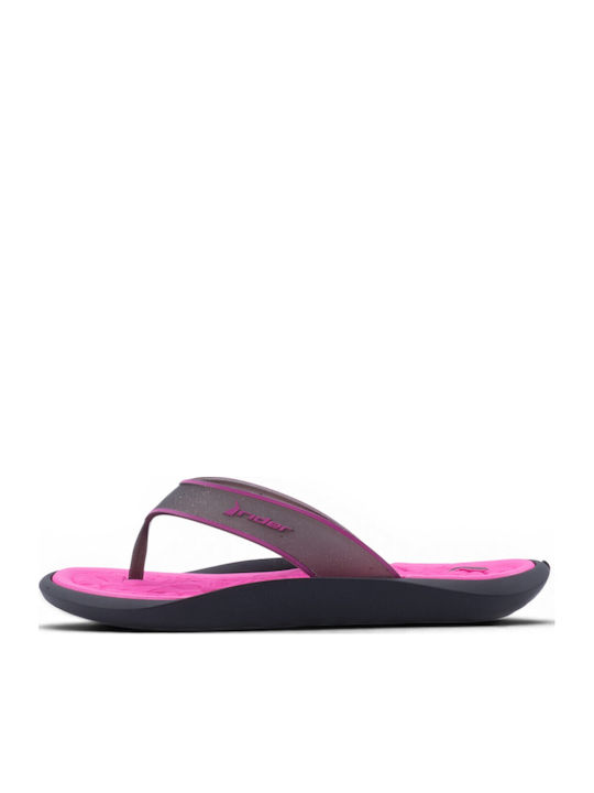 Women's Flip Flops in Fuchsia Color