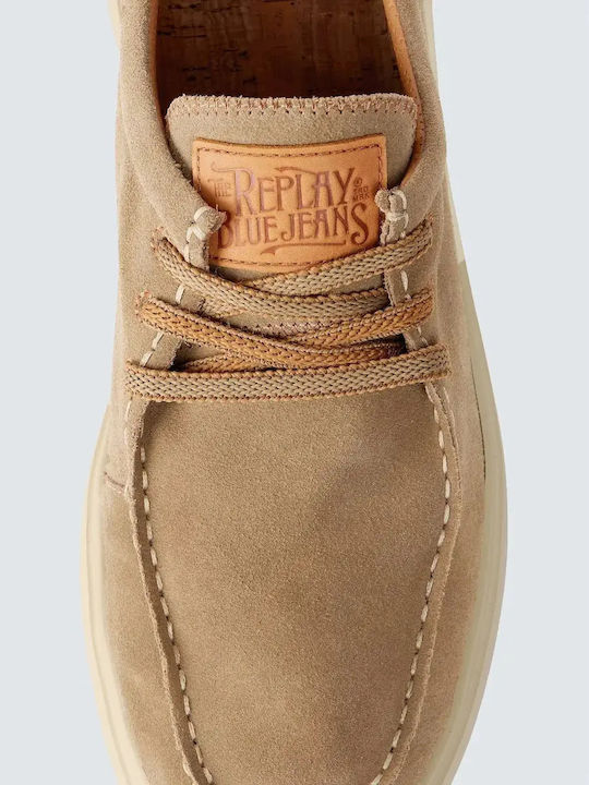 Alcyon Suede Men's Loafers in Brown Colour