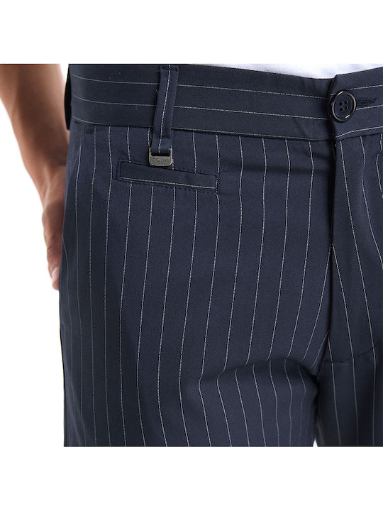 Men's Slim Fit Jeans White-Blue