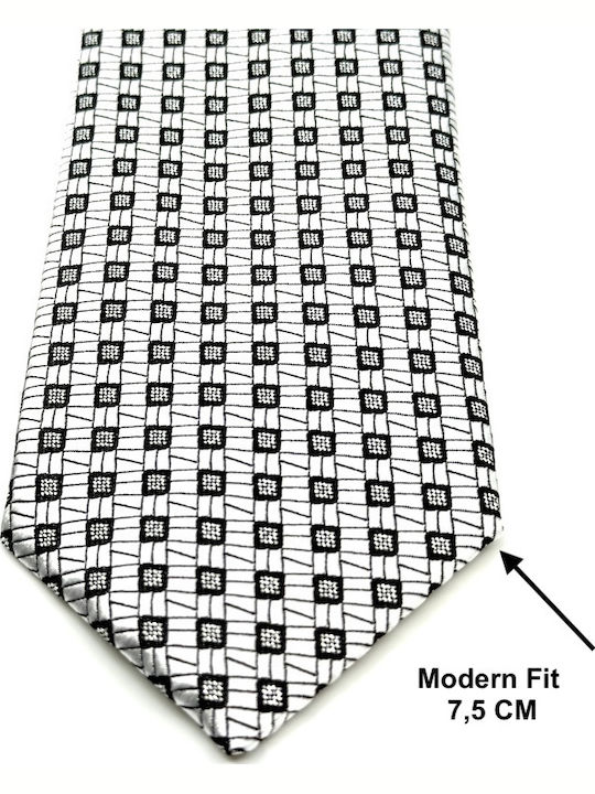 Legend Accessories Set Cravate Bărbați Tipărit În Culoare Argintie