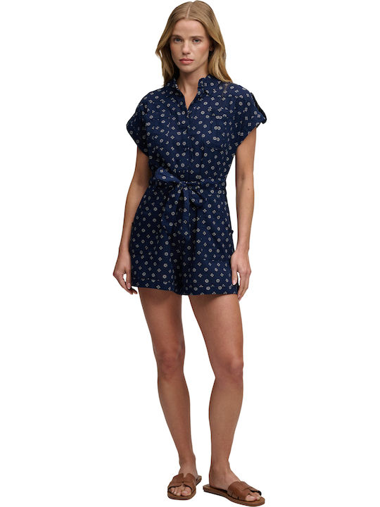 Playsuit Women's One-piece Shorts Eclipse Navy