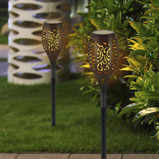 Solar Light Traffic Light Warm White with Photocell IP65 52cm
