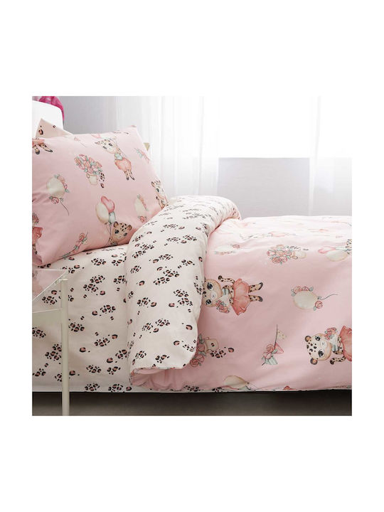 Vesta Home Μονό Leopard Leopard 170x260cm