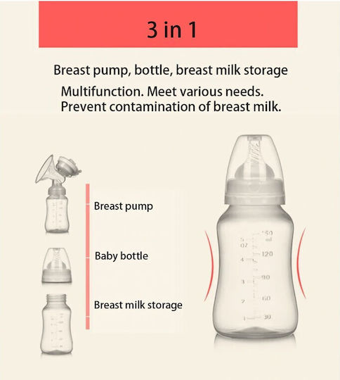 Electric Single Breast Pump Power White