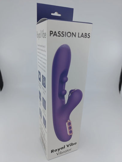 Passion Labs Δονητής Rabbit Μωβ