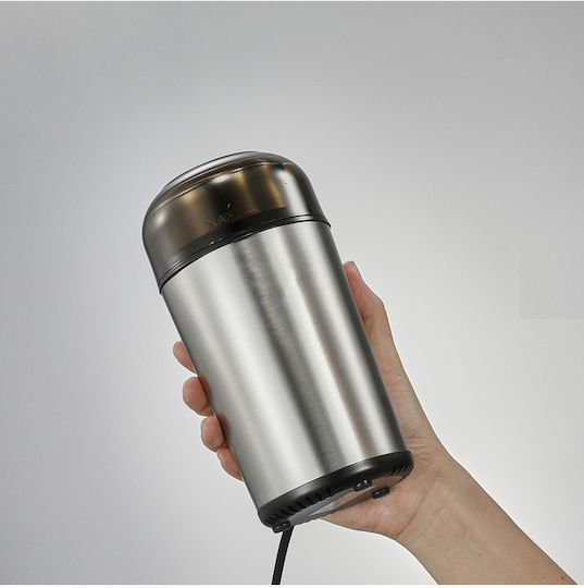 Ηλεκτρικός Μύλος Καφέ 500W Ασημί