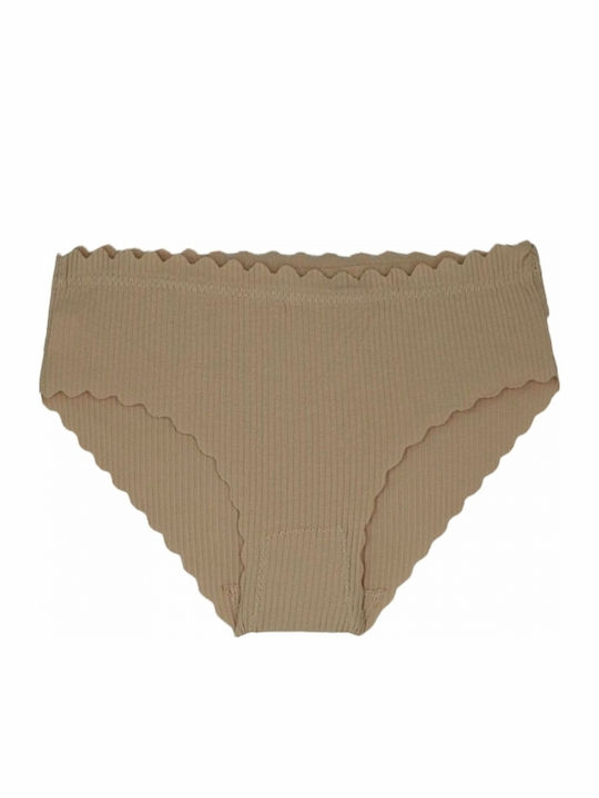 Βαμβακερά Γυναικεία Slip MultiPack χωρίς Ραφές Ροζ