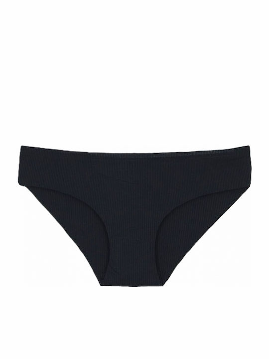 Damen-Slips MultiPack Nahtlos Schwarz
