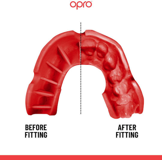 Children's Mouthguard Opro Ufc Bronze Level Mouthguard Red Junior
